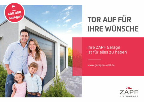 Garagenkatalog anfordern und Fertiggarage kaufen | Garagen made in Germany by ZAPF